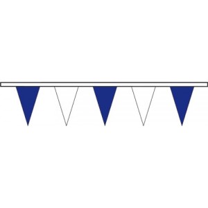 Triângulos azuis/brancos