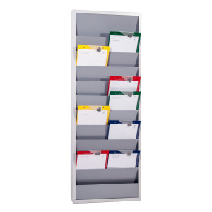 Organizador - 20 pastas A4 - metal