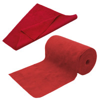 Pano microfibras - rolo - 75 unidades - vermelho